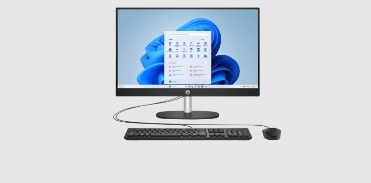 HP 27" All-in-One Desktop AI PC