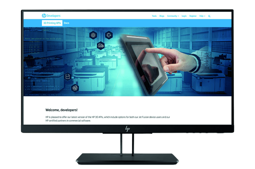 3D printing software - HP 3D API