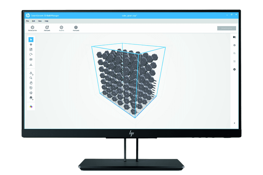 3d printing software- HP 3D Build Manager 